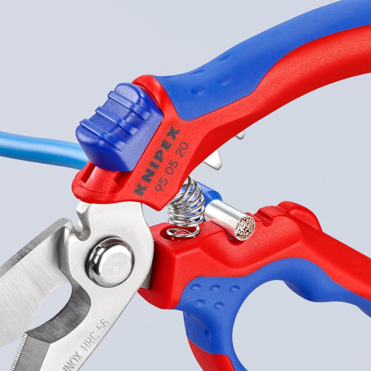 Knipex Angled Electrician Shears 6 1/4" 95 05 20 US