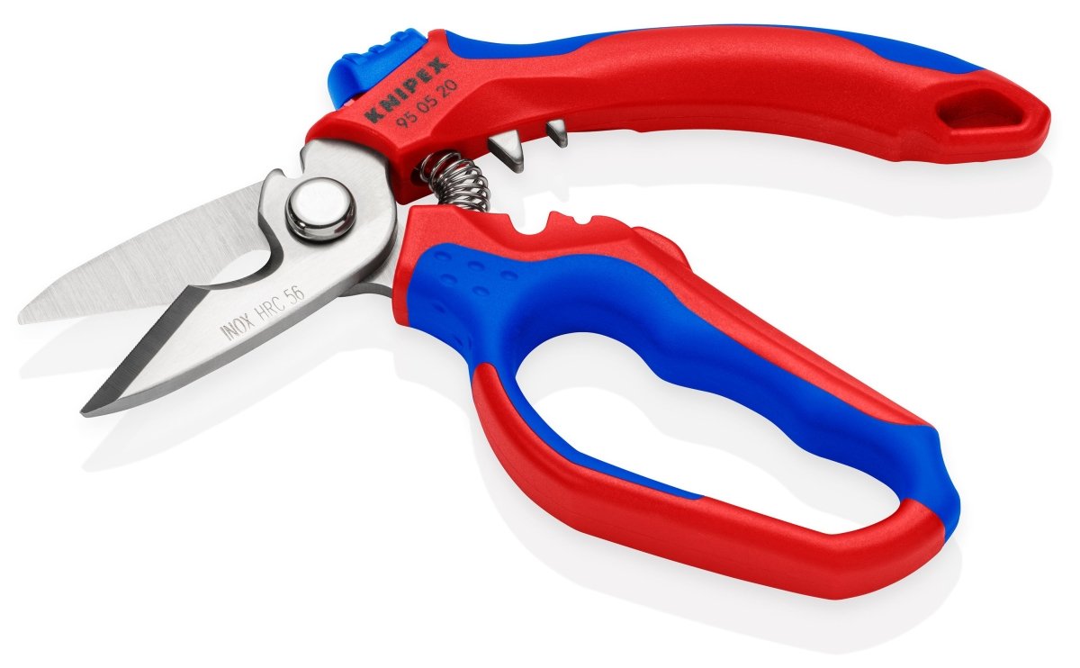Knipex Angled Electrician Shears 6 1/4" 95 05 20 US