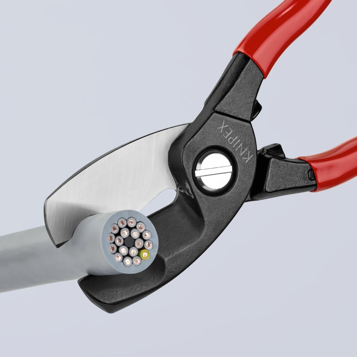 Knipex Cable Shears With Twin Cutting Edge 8" 95 11 200