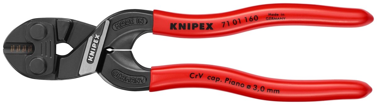 Knipex CoBalt® Compact Bolt Cutters Set 3 Pieces 00 20 05 US2