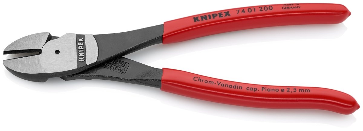 Knipex High Leverage Diagonal Cutters 8" 74 01 200
