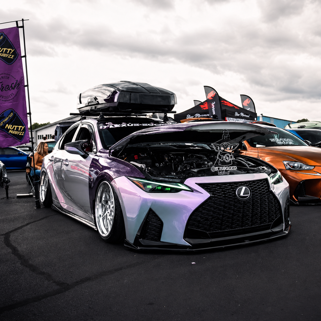 Lexus IS Multicolor Flow Series DRL Boards (2021–2026)