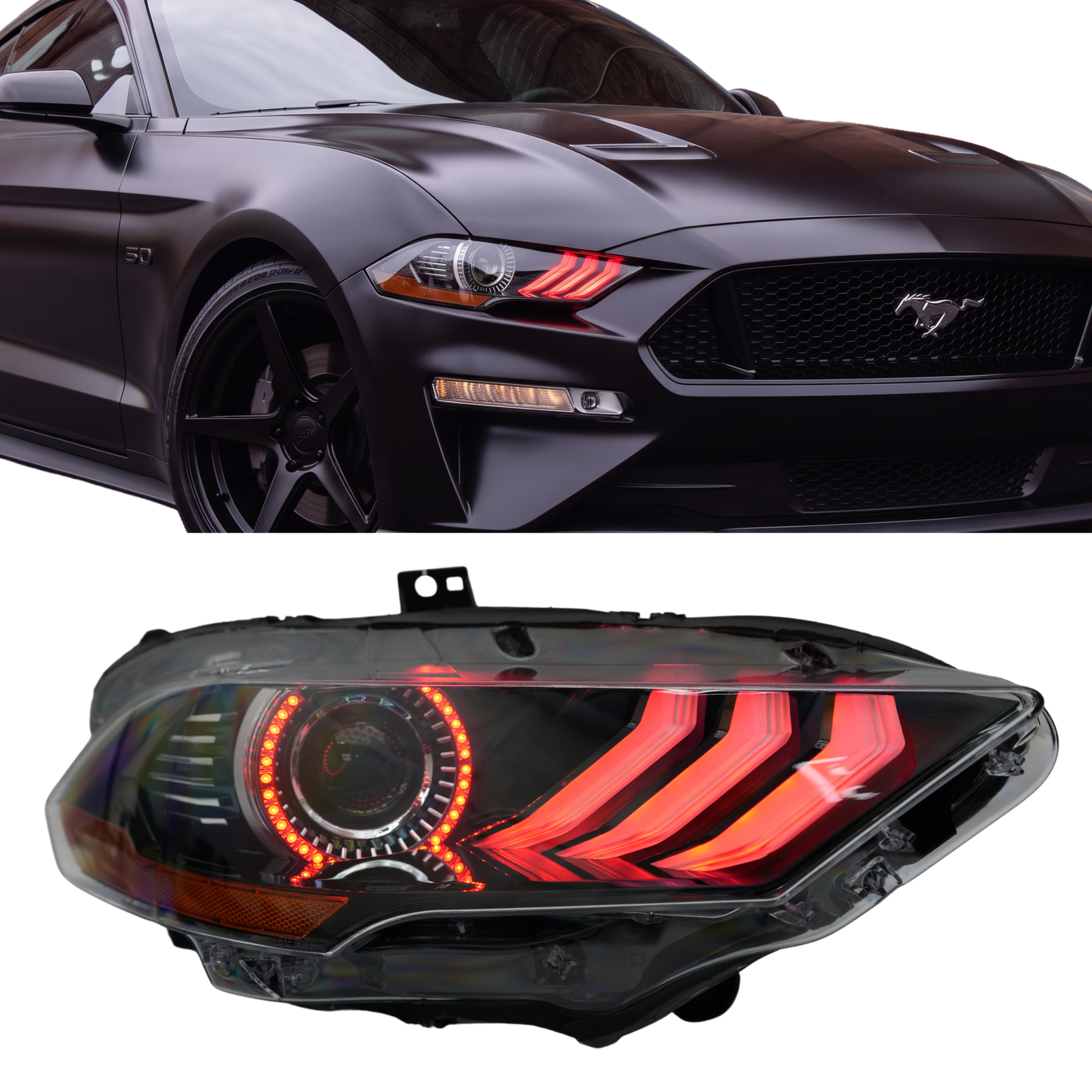 Ford Mustang Flow Series DRL Boards (2018–2023)