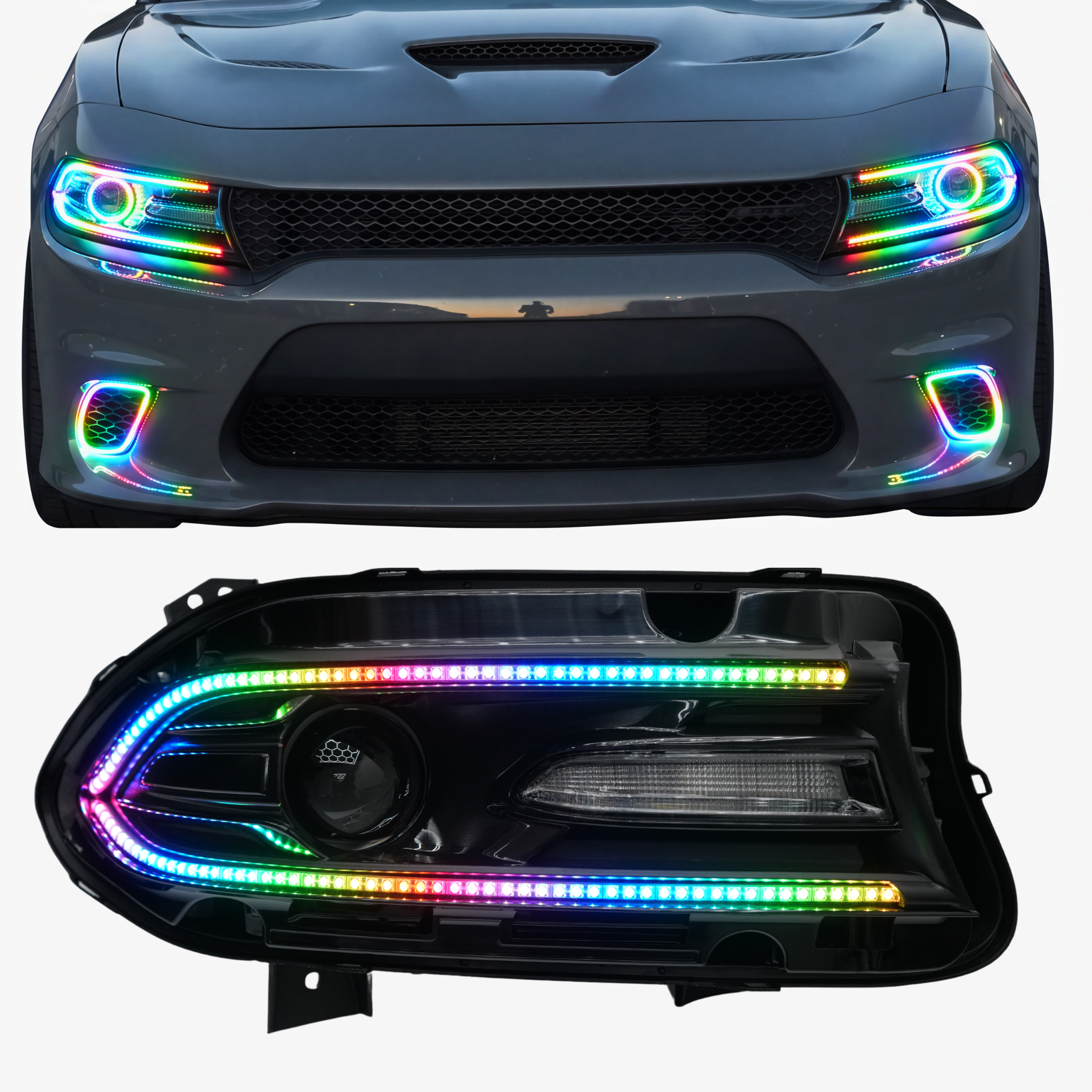 Dodge Charger Flow Series DRL Boards (2015–2024)