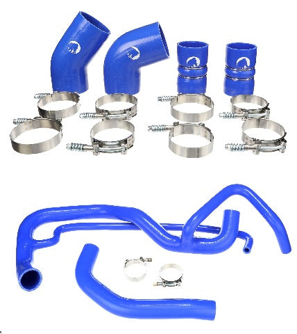 Silicone Intercooler Boot and Radiator Coolant Hose Kit For 04.5-05 Duramax 6.6 LLY