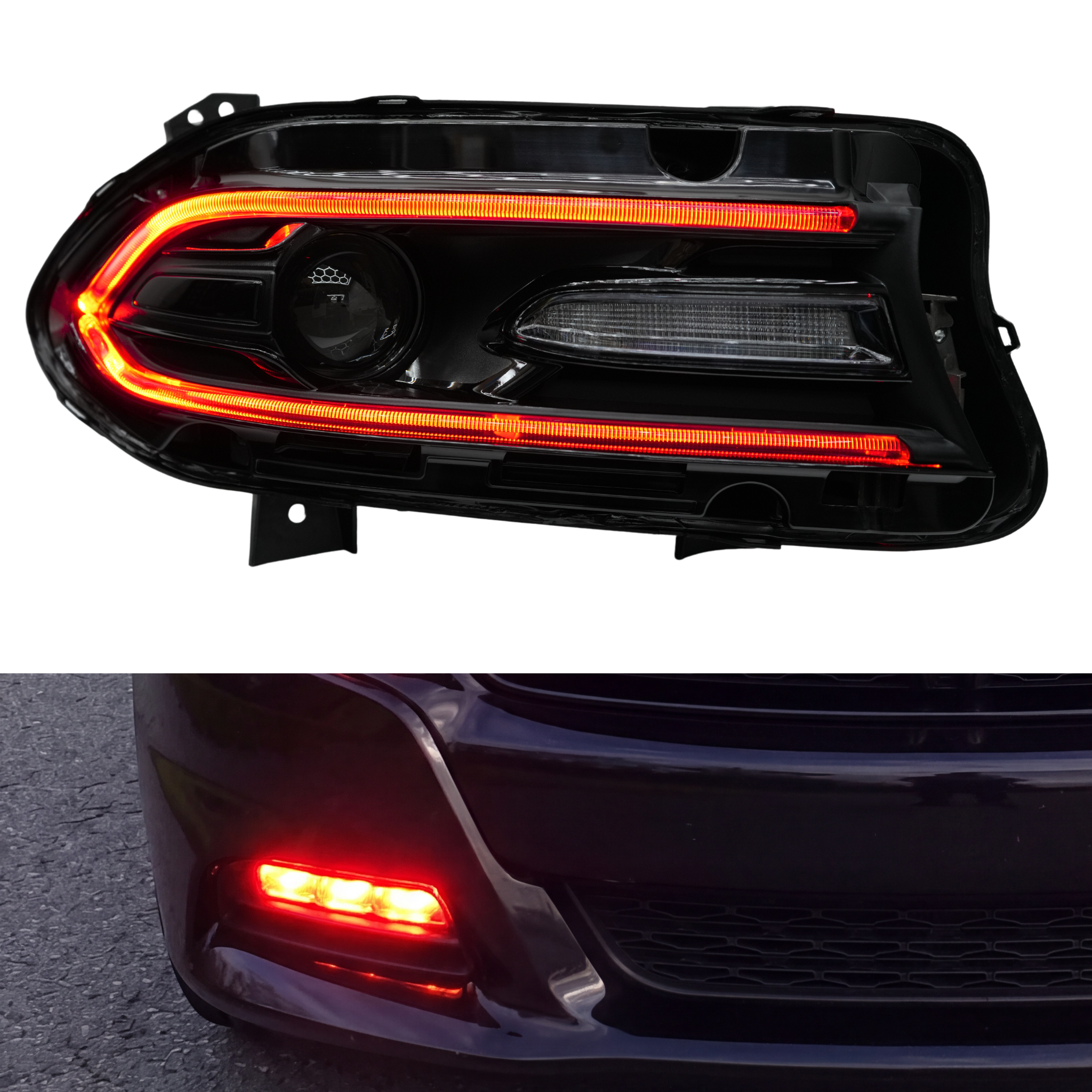 Dodge Charger RGBWA DRL Boards (2015–2024)