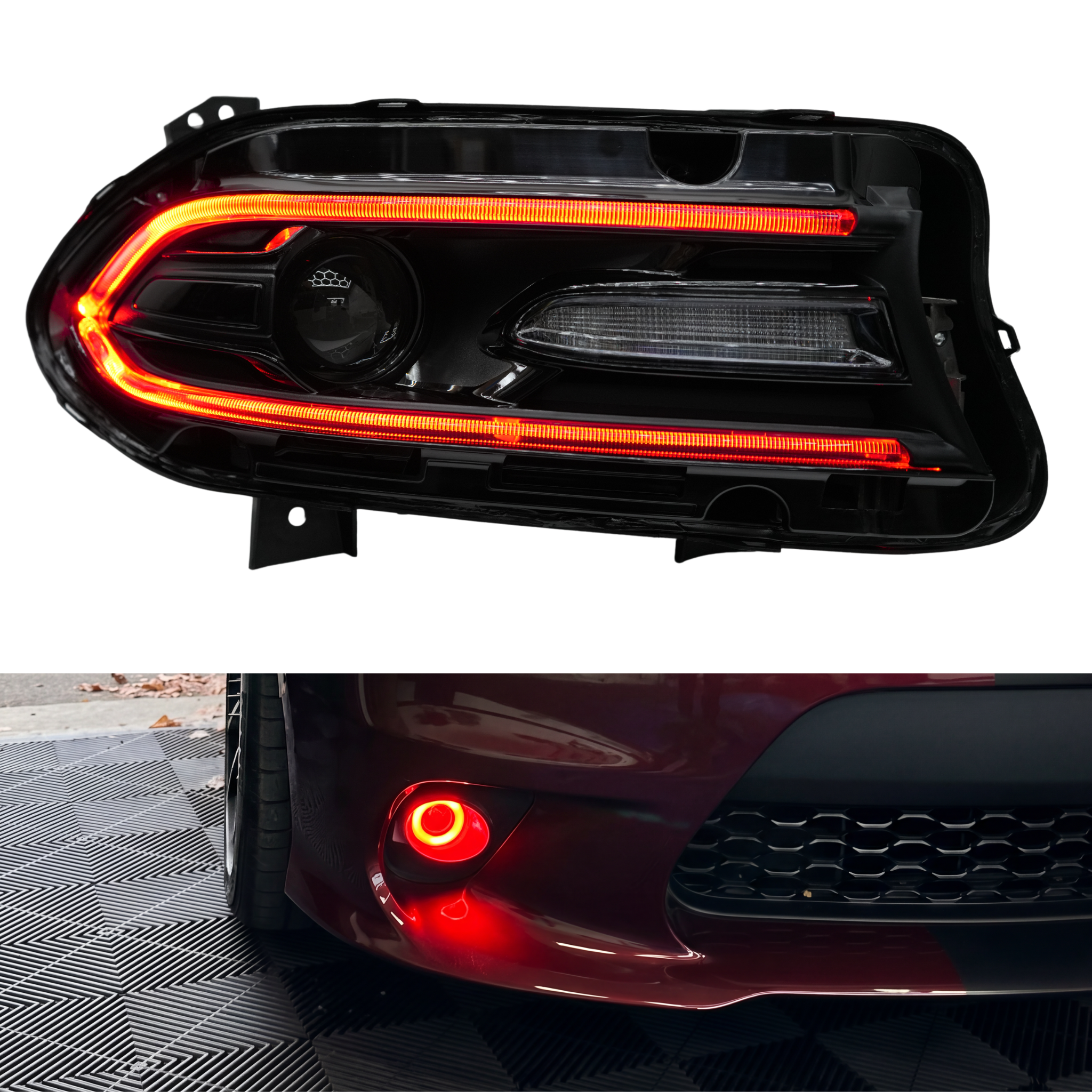 Dodge Charger RGBWA DRL Boards (2015–2024)