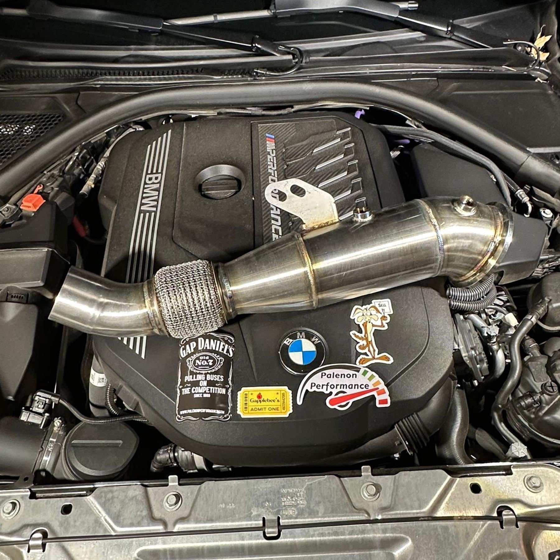 Supra & BMW B58 Racing Downpipe - M340i, M440i, M240i, 340i, 440i, 540i, 640i, 740i, X3, X4, X5, X6, X7 | Palenon Performance
