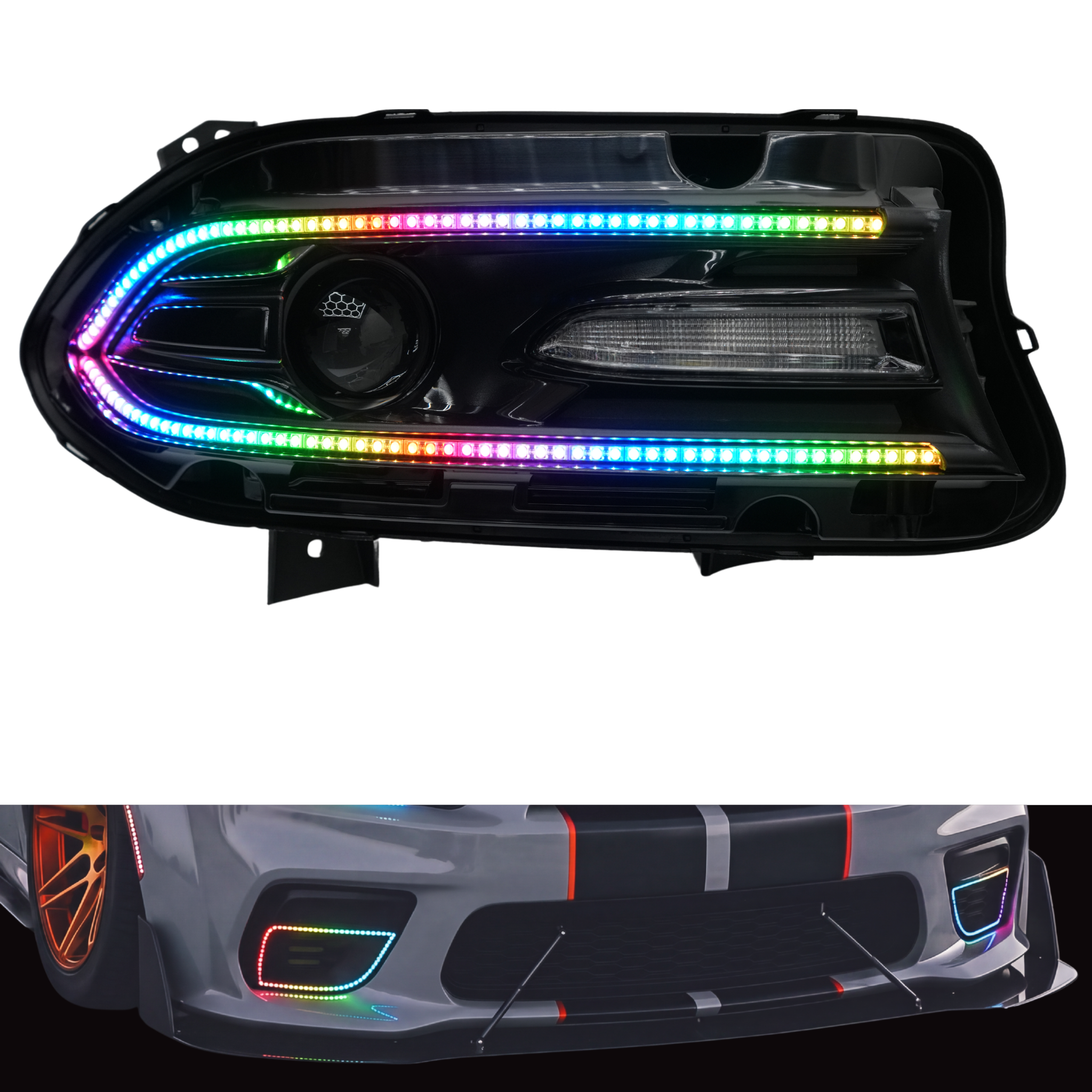 Dodge Charger Flow Series DRL Boards (2015–2024)